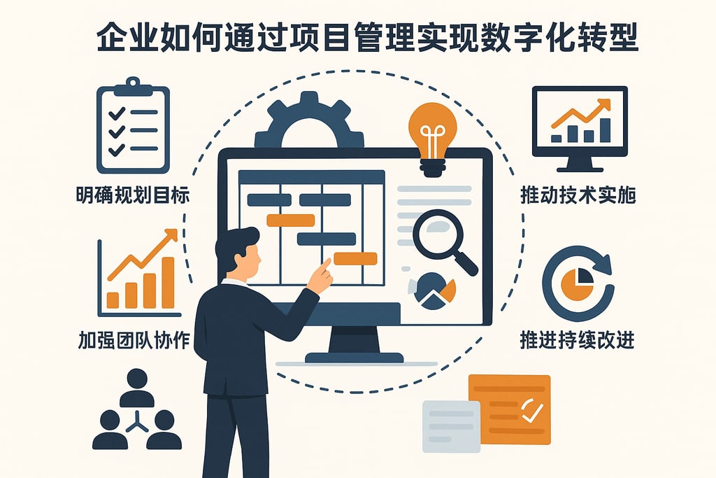 企业如何通过项目管理实现数字化转型