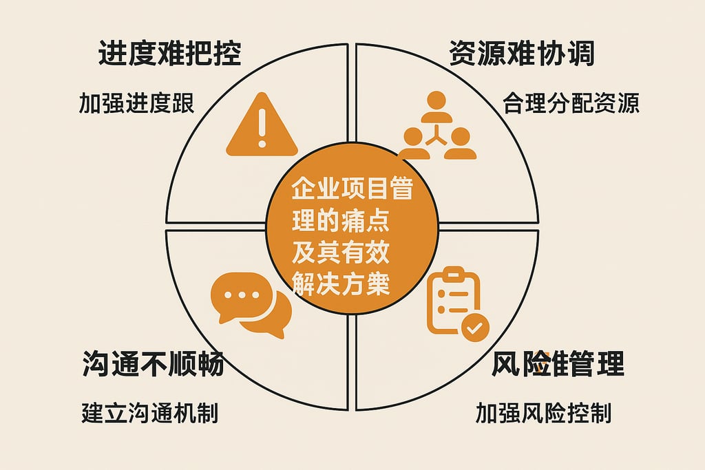 企业项目管理的痛点，及其有效解决方案