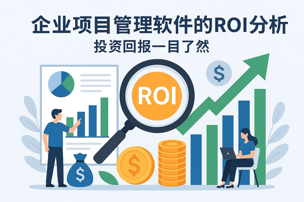 企业项目管理软件的ROI分析，投资回报一目了然