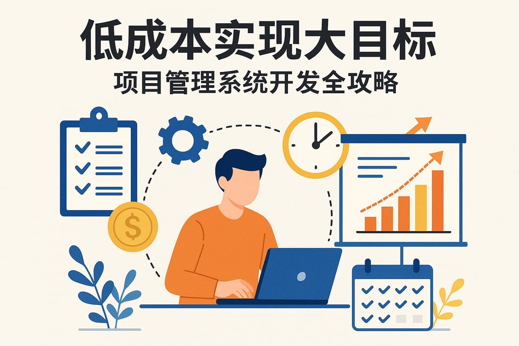 低成本实现大目标，项目管理系统开发全攻略