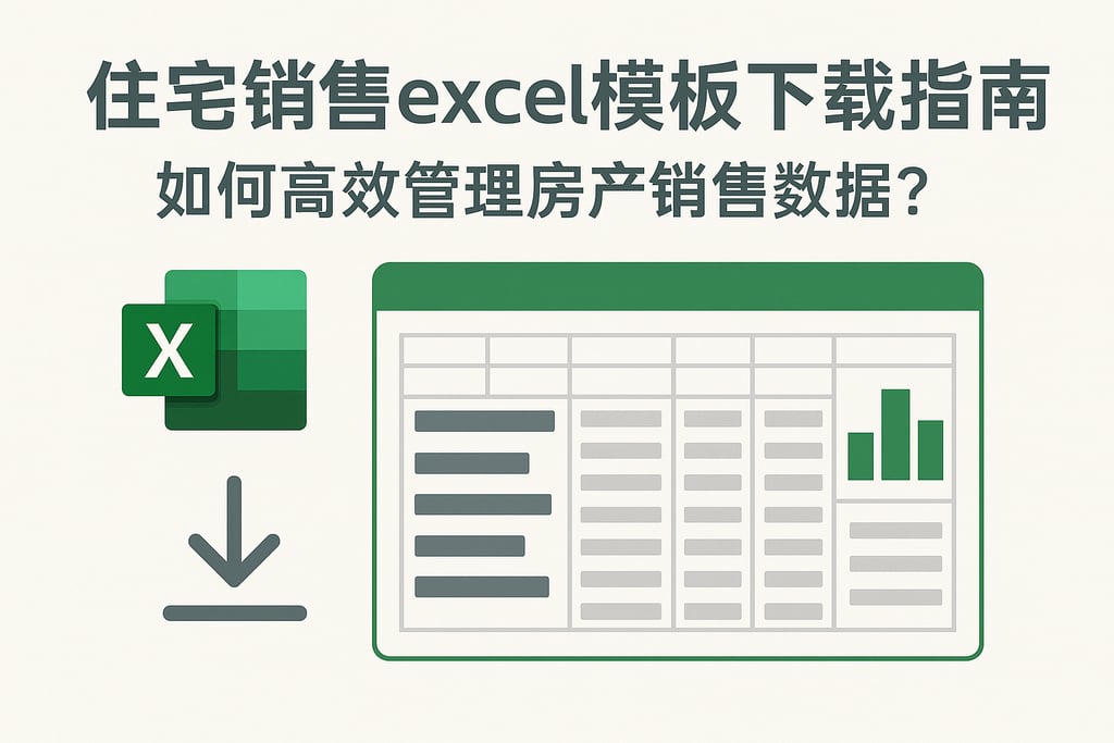 住宅销售excel模板下载指南：如何高效管理房产销售数据？