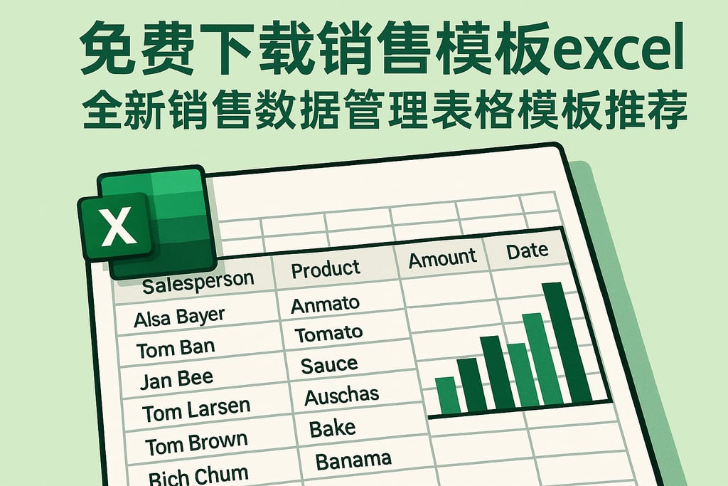 免费下载销售模版excel，全新销售数据管理表格模板推荐