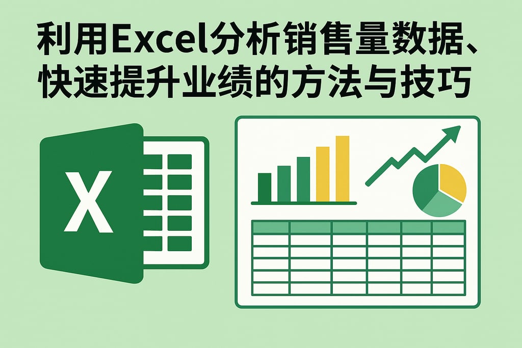 利用Excel分析销售量数据，快速提升业绩的方法与技巧