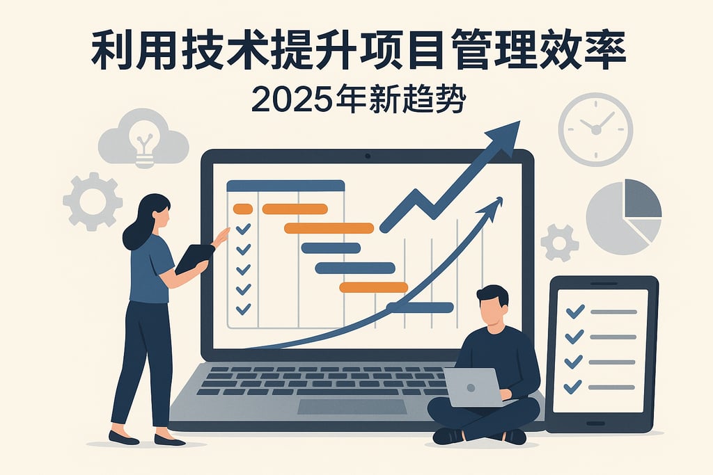 利用技术提升项目管理效率，2025年新趋势