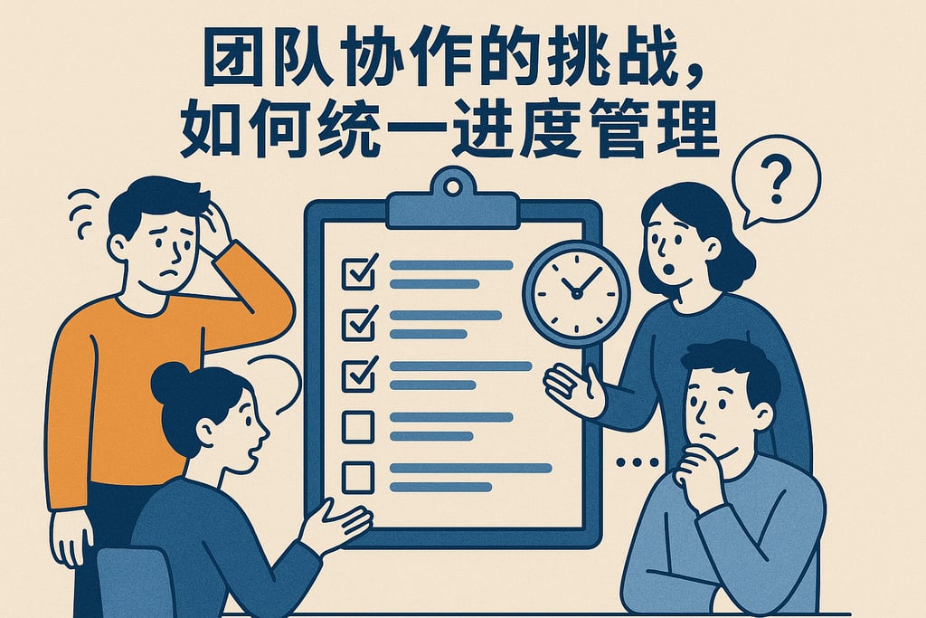 团队协作的挑战，如何统一进度管理
