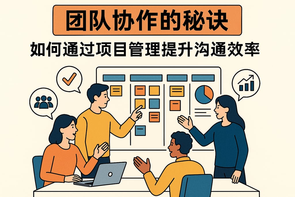 团队协作的秘诀，如何通过项目管理提升沟通效率