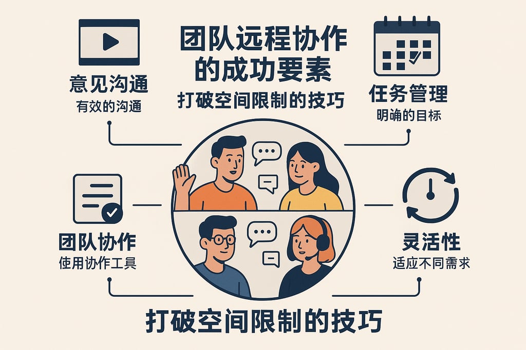 团队远程协作的成功要素，打破空间限制的技巧