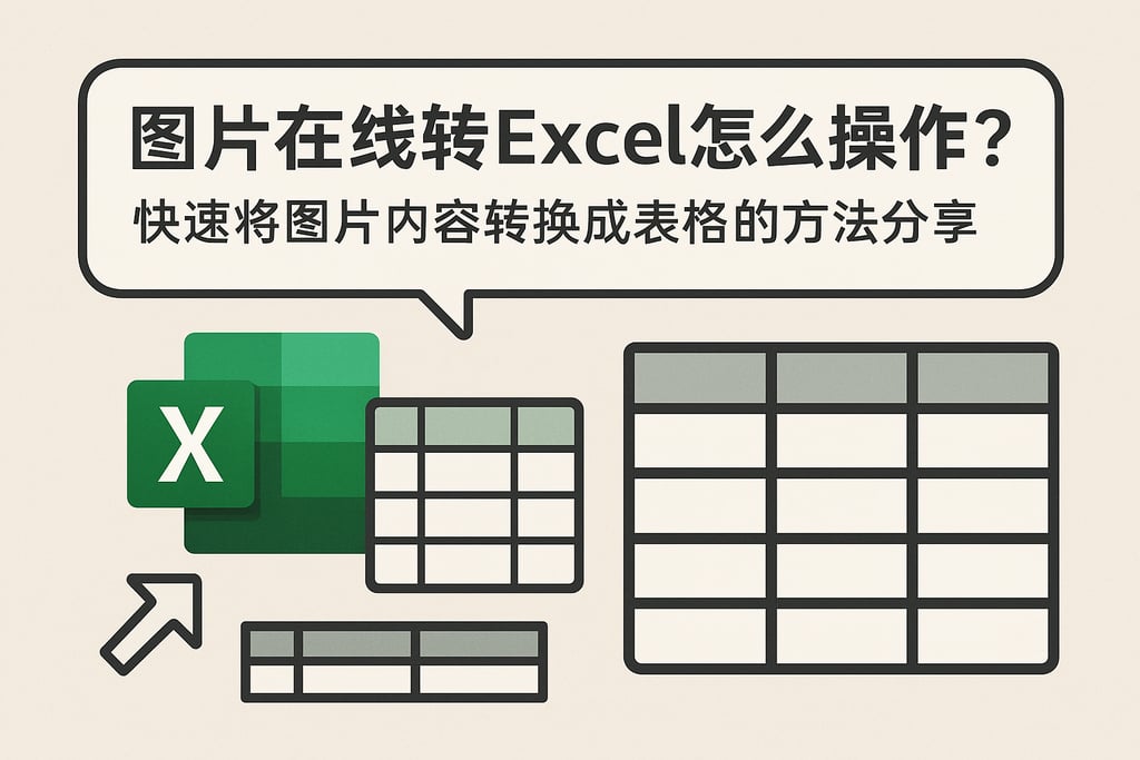 图片在线转excel怎么操作？快速将图片内容转换成表格的方法分享