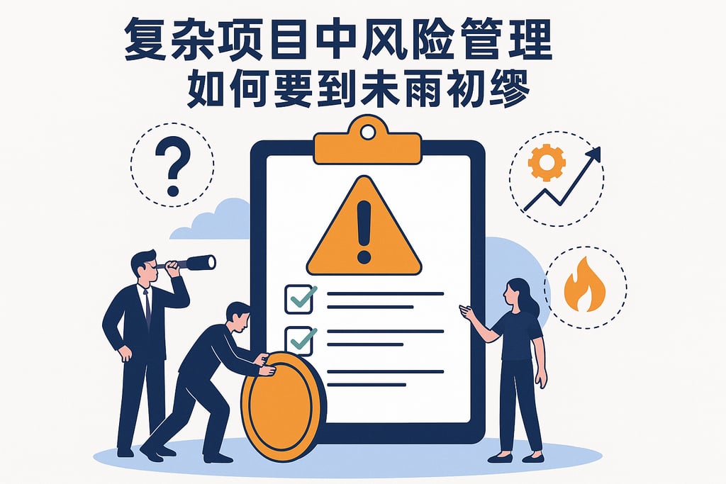 复杂项目中的风险管理，如何做到未雨绸缪