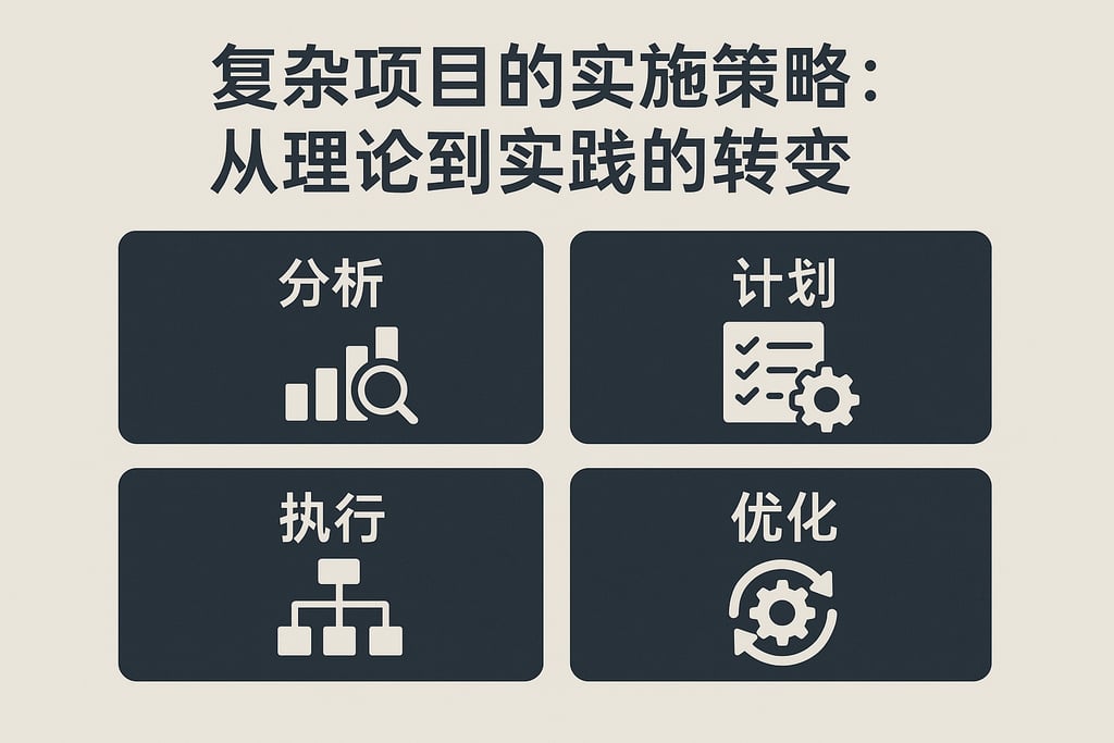 复杂项目的实施策略：从理论到实践的转变