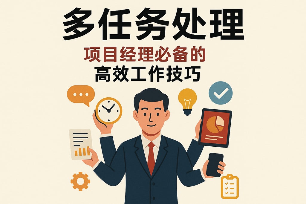 多任务处理：项目经理必备的高效工作技巧