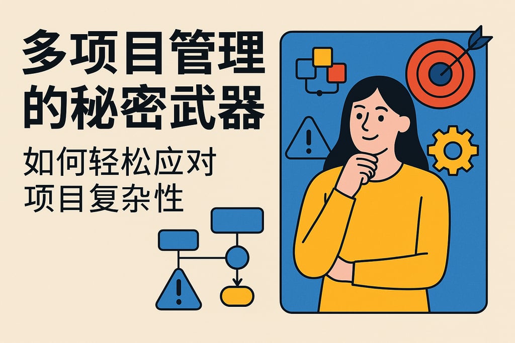多项目管理的秘密武器，如何轻松应对项目复杂性