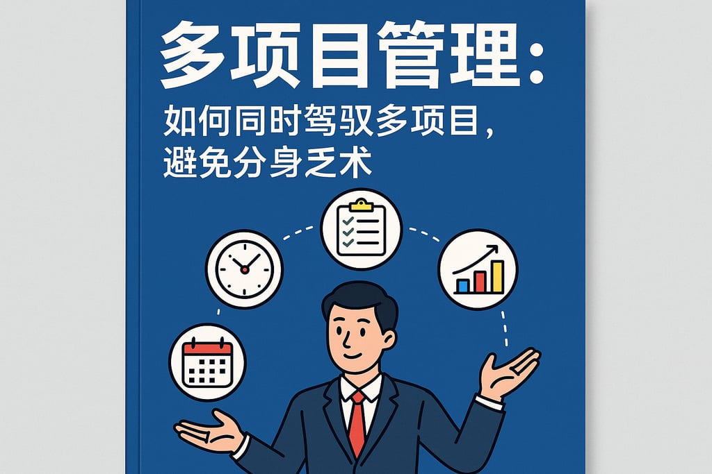多项目管理：如何同时驾驭多项目，避免分身乏术