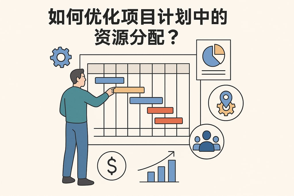 如何优化项目计划中的资源分配？