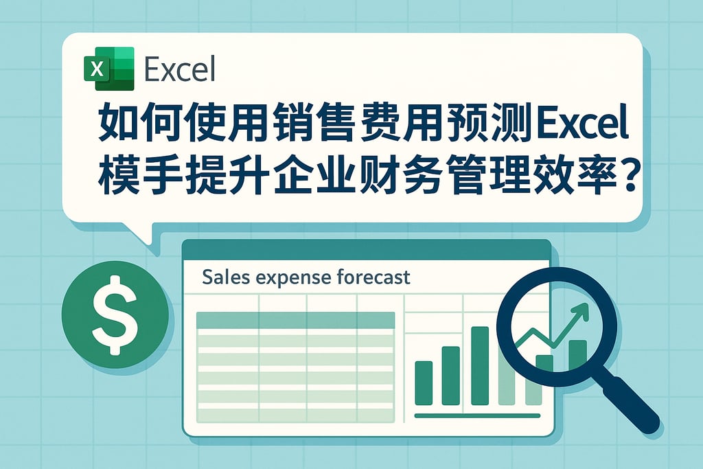 如何使用销售费用预测Excel模板提升企业财务管理效率？
