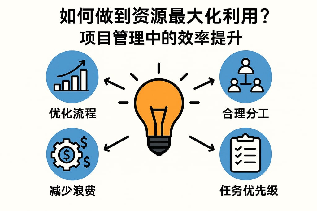 如何做到资源最大化利用？项目管理中的效率提升
