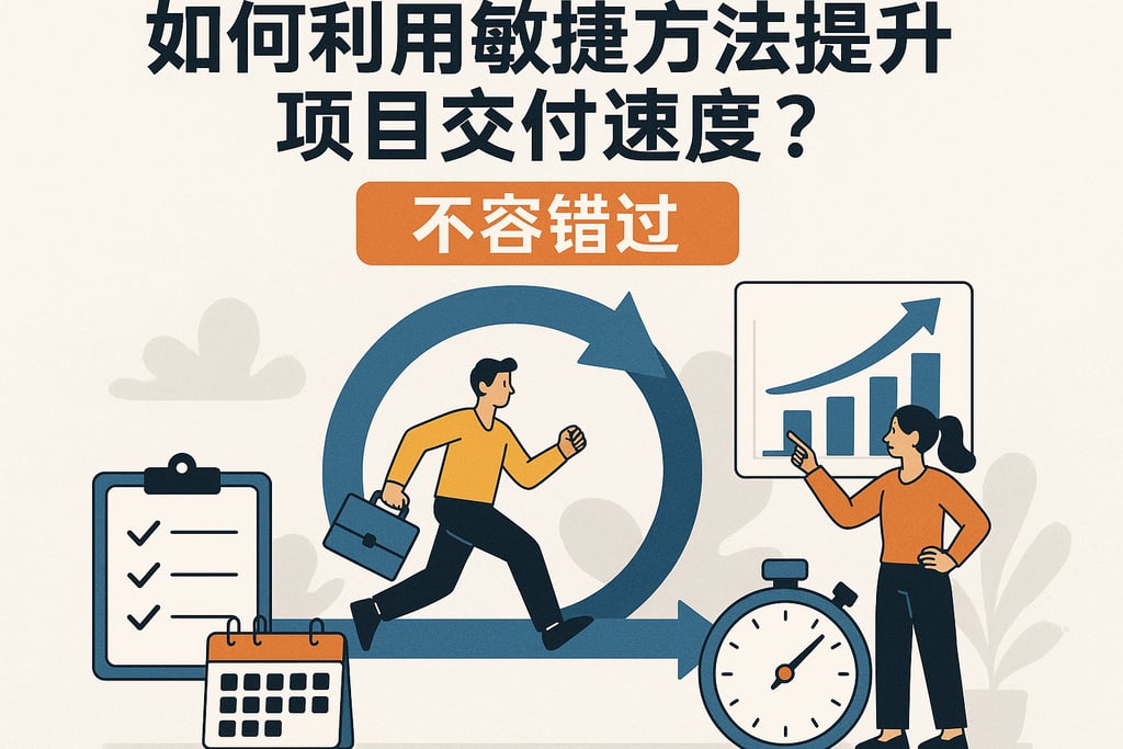 如何利用敏捷方法提升项目交付速度，不容错过