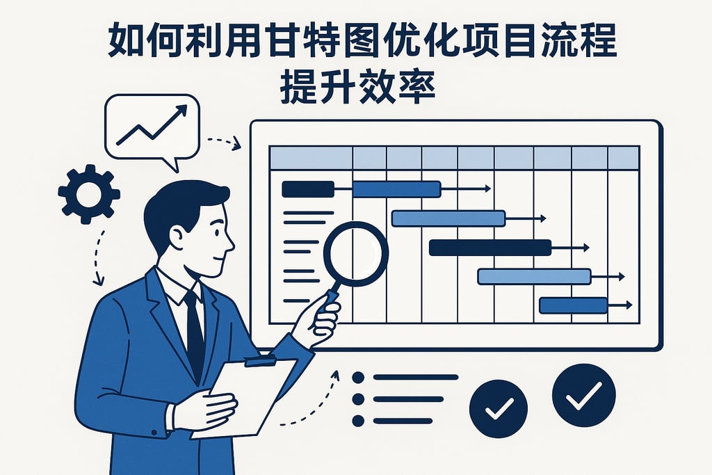 如何利用甘特图优化项目流程，提升效率