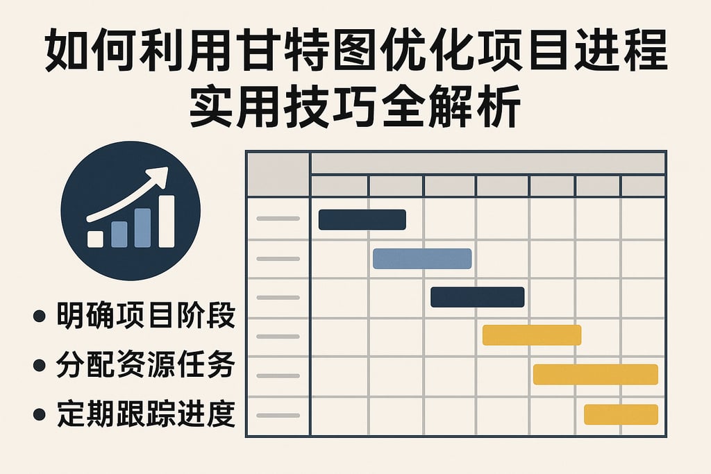 如何利用甘特图优化项目进程，实用技巧全解析