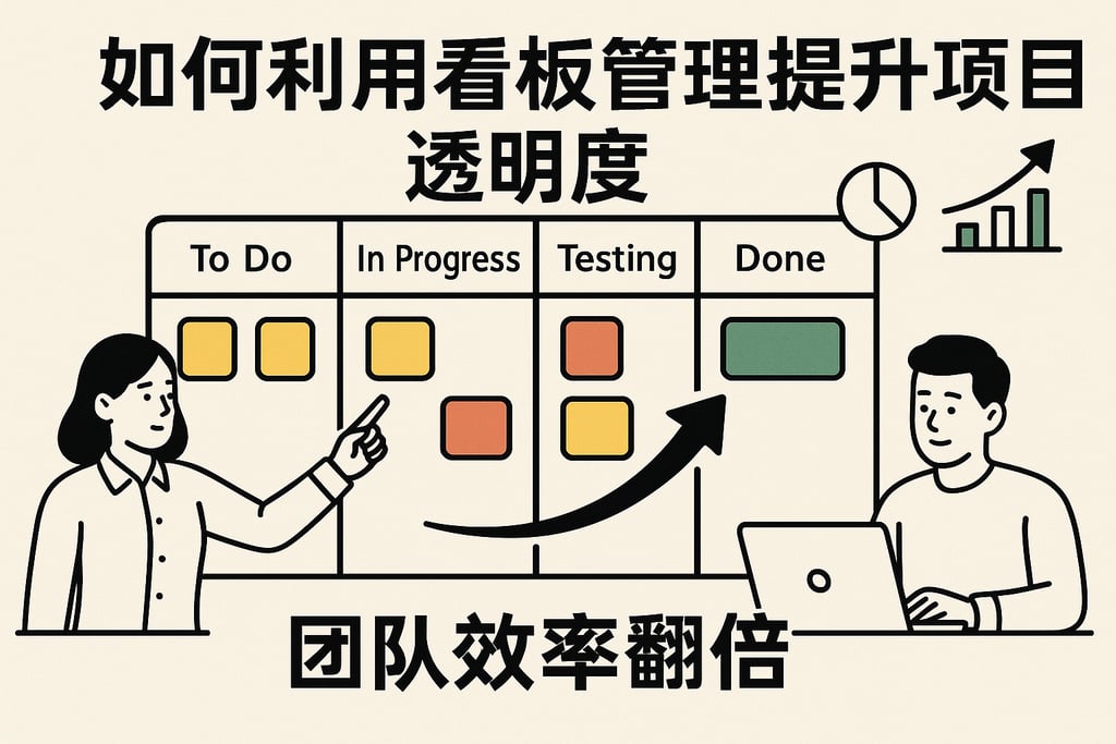 如何利用看板管理提升项目透明度，团队效率翻倍