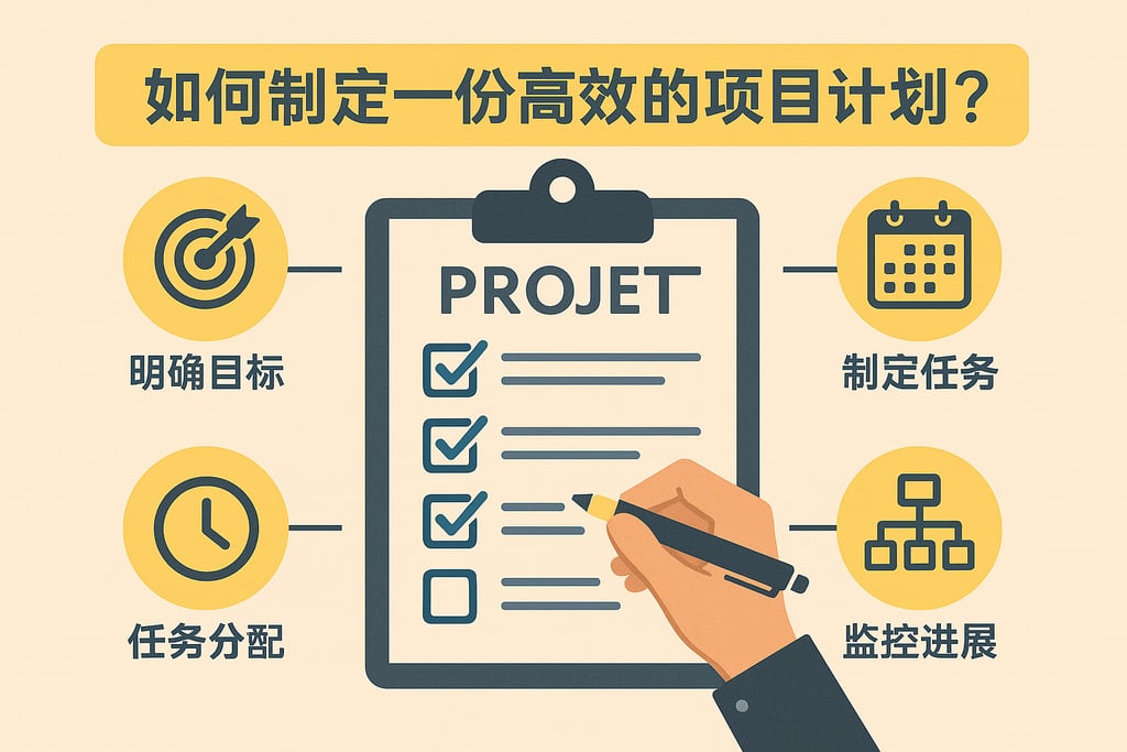 如何制定一份高效的项目计划？