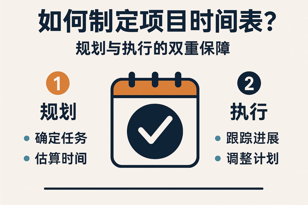 如何制定项目时间表？规划与执行的双重保障
