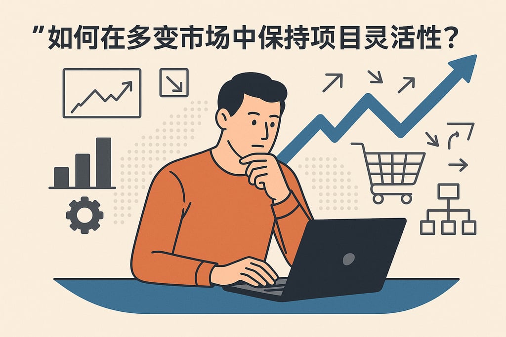 如何在多变市场中保持项目灵活性？