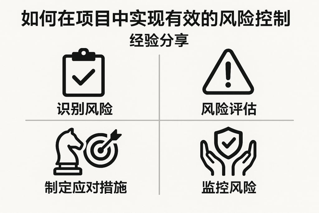 如何在项目中实现有效的风险控制，经验分享