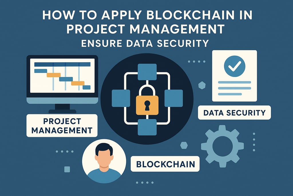 如何在项目管理中应用区块链，确保数据安全