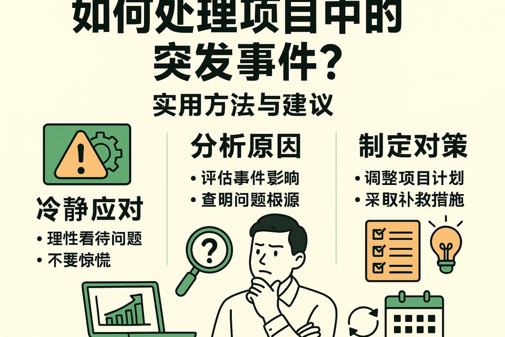 如何处理项目中的突发事件？实用方法与建议