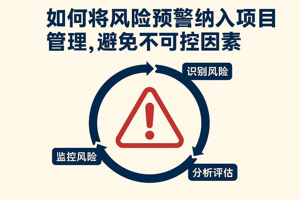 如何将风险预警纳入项目管理，避免不可控因素