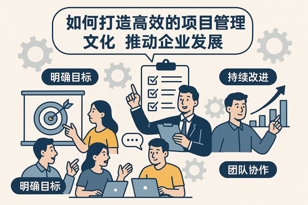如何打造高效的项目管理文化，推动企业发展