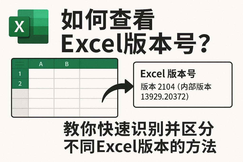 如何查看Excel版本号？教你快速识别并区分不同Excel版本的方法