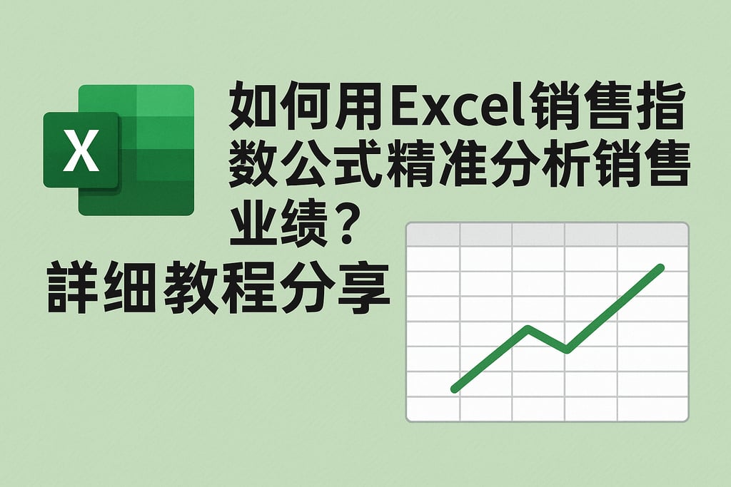 如何用Excel销售指数公式精准分析销售业绩？详细教程分享