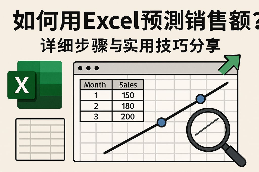 如何用Excel预测销售额？详细步骤与实用技巧分享