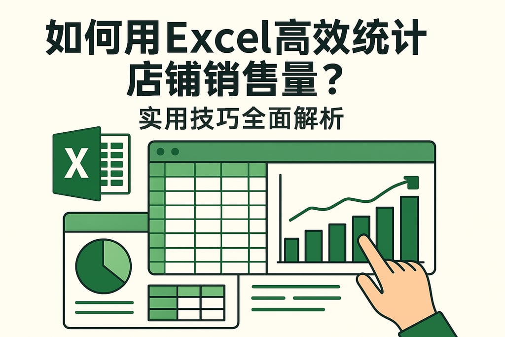 如何用Excel高效统计店铺销售量？实用技巧全面解析