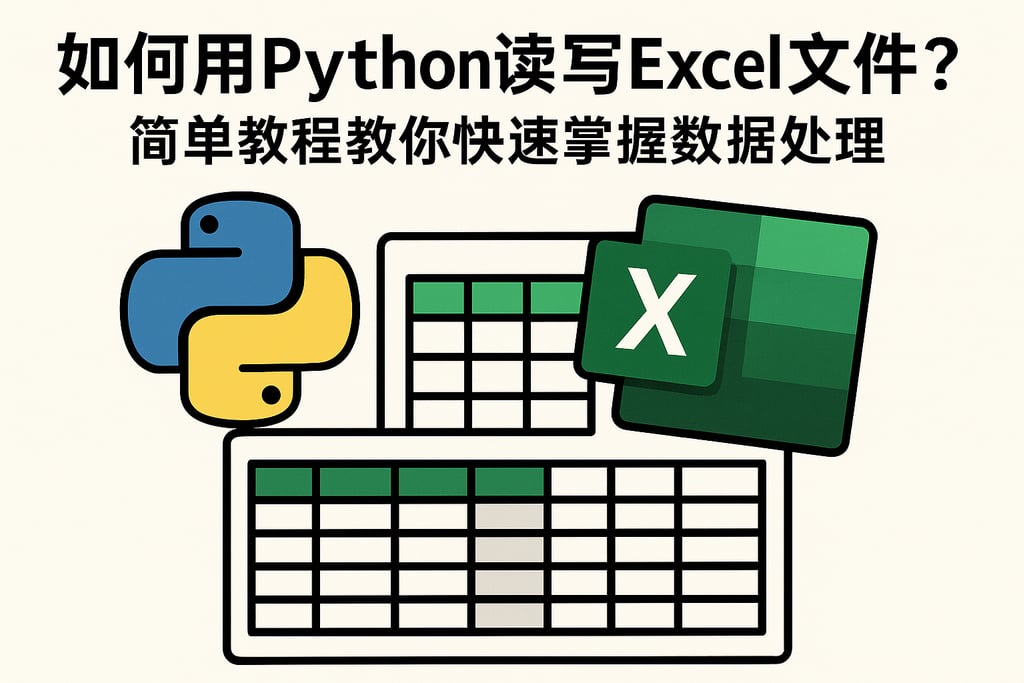 如何用Python读写Excel文件？简单教程教你快速掌握数据处理