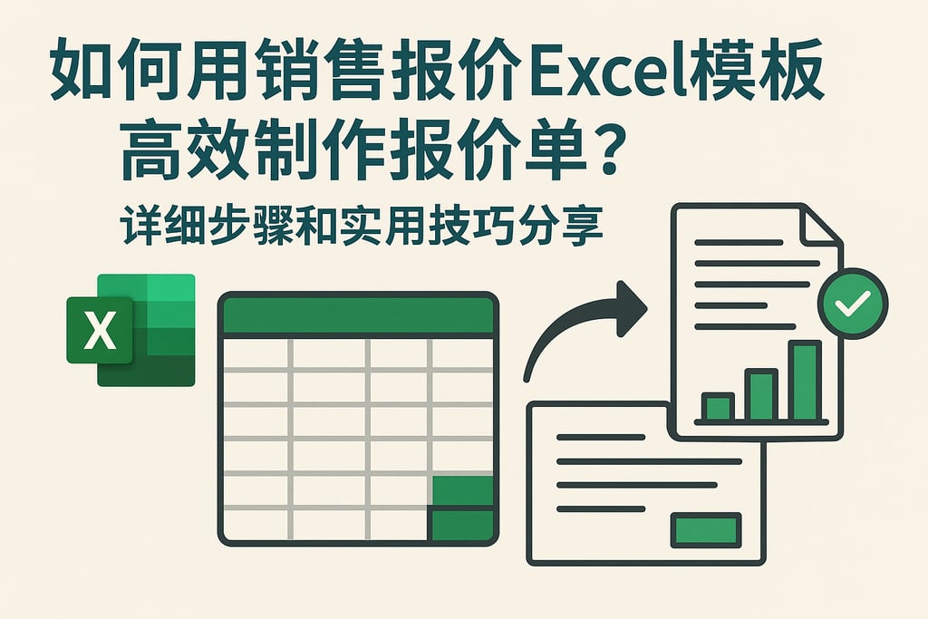 如何用销售报价Excel模板高效制作报价单？详细步骤和实用技巧分享
