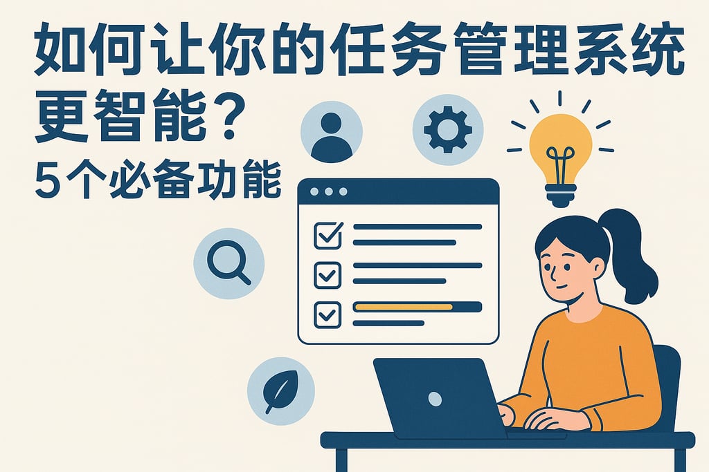 如何让你的任务管理系统更智能？5个必备功能