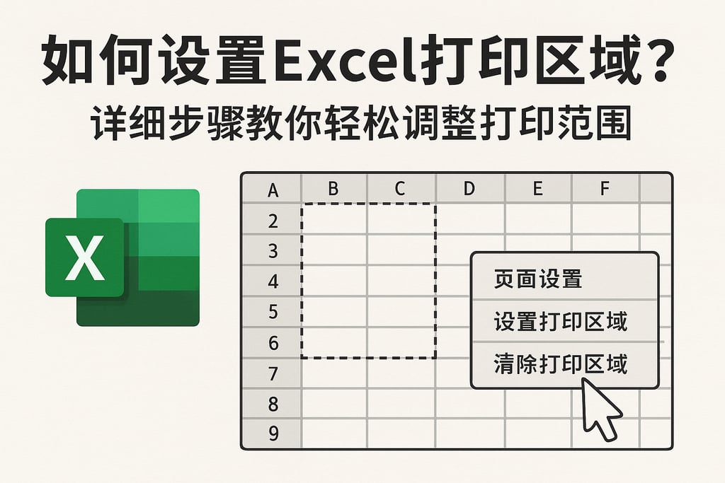 如何设置Excel打印区域？详细步骤教你轻松调整打印范围