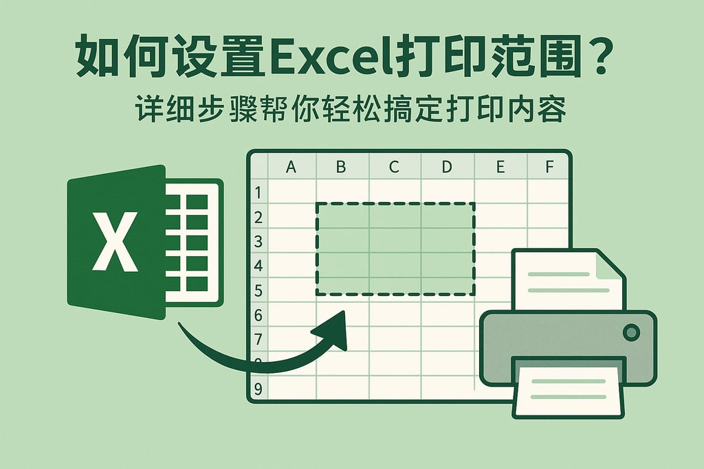 如何设置Excel打印范围？详细步骤帮你轻松搞定打印内容