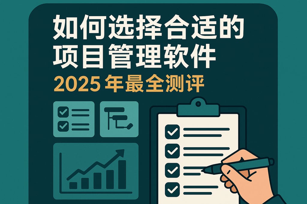 如何选择合适的项目管理软件，2025年最全测评
