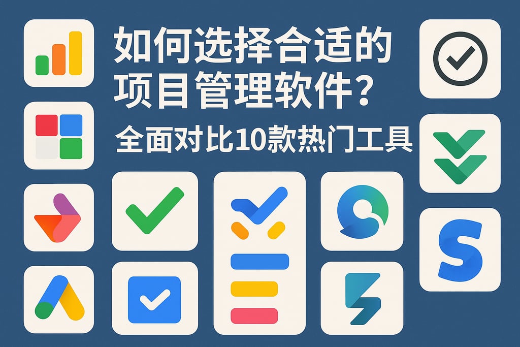 如何选择合适的项目管理软件？全面对比10款热门工具