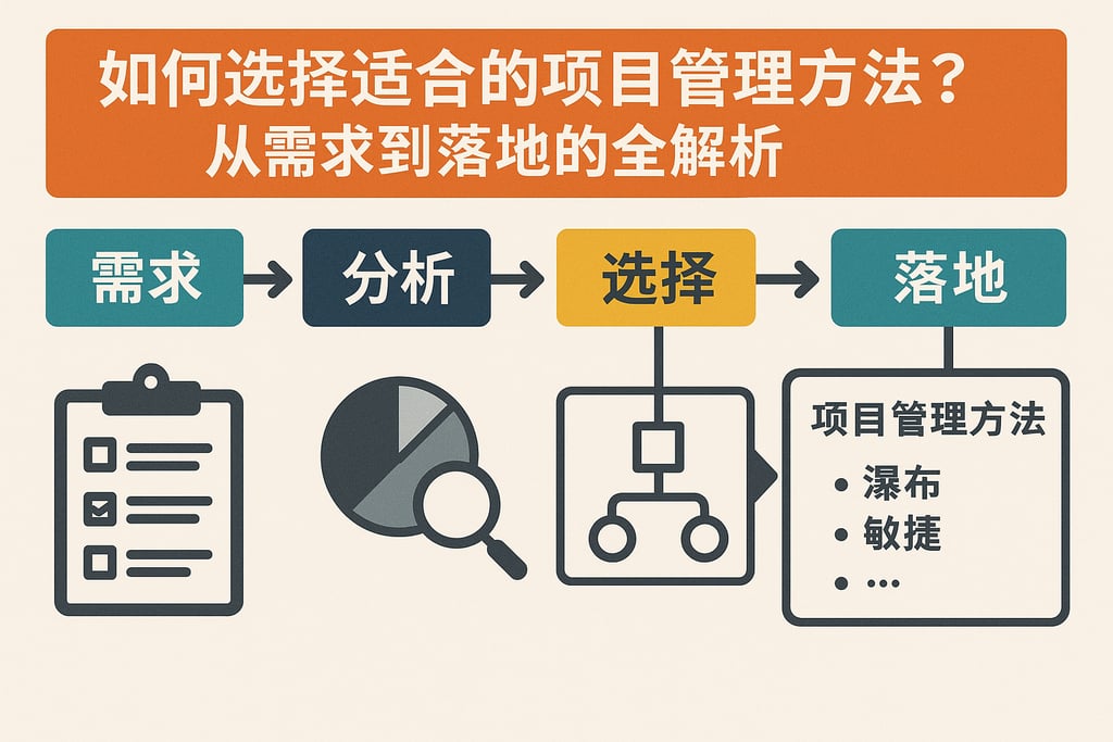 如何选择适合的项目管理方法？从需求到落地的全解析