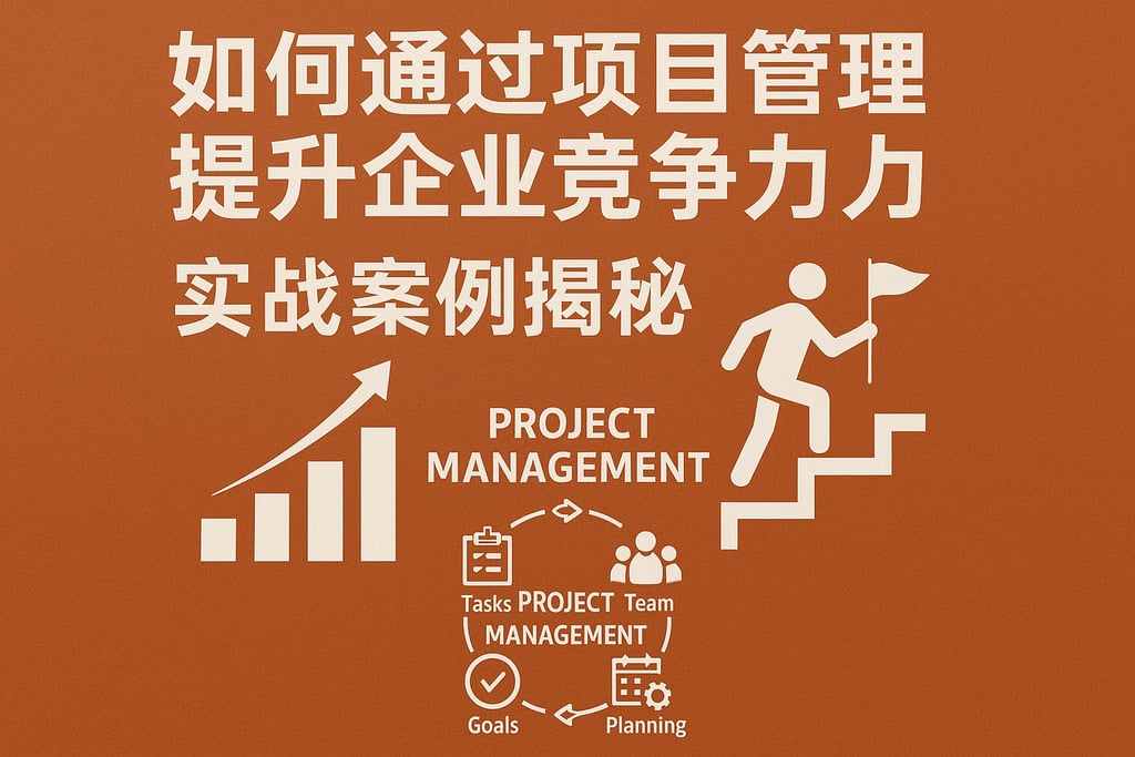 如何通过项目管理提升企业竞争力，实战案例揭秘