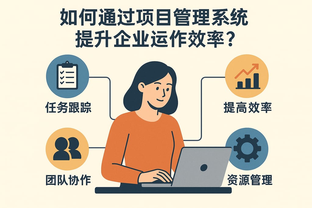 如何通过项目管理系统提升企业运作效率？