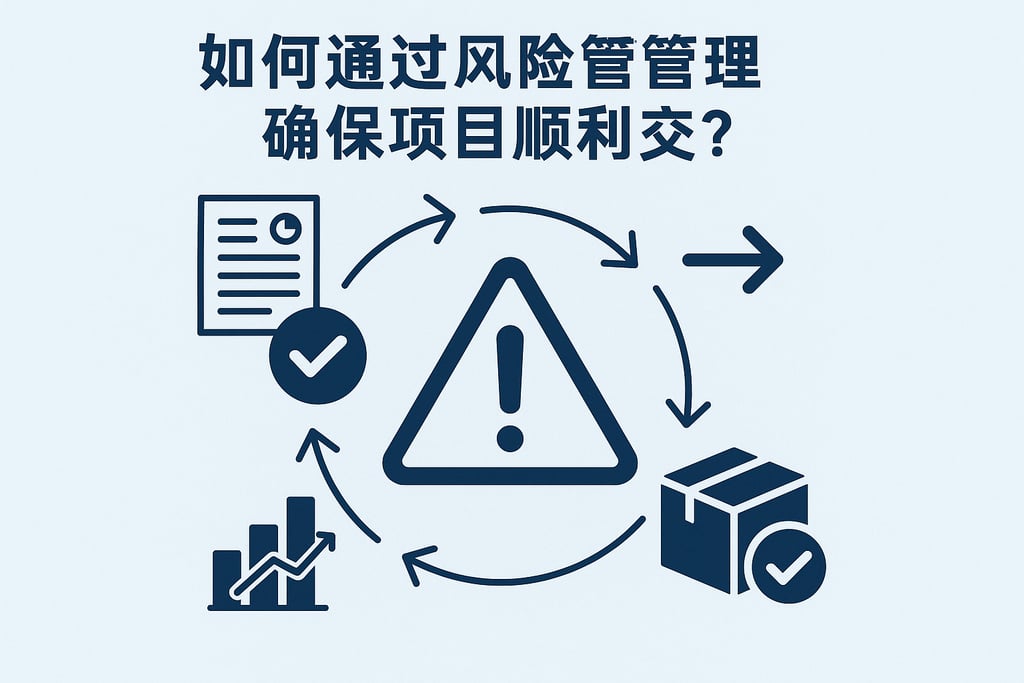 如何通过风险管理确保项目顺利交付？