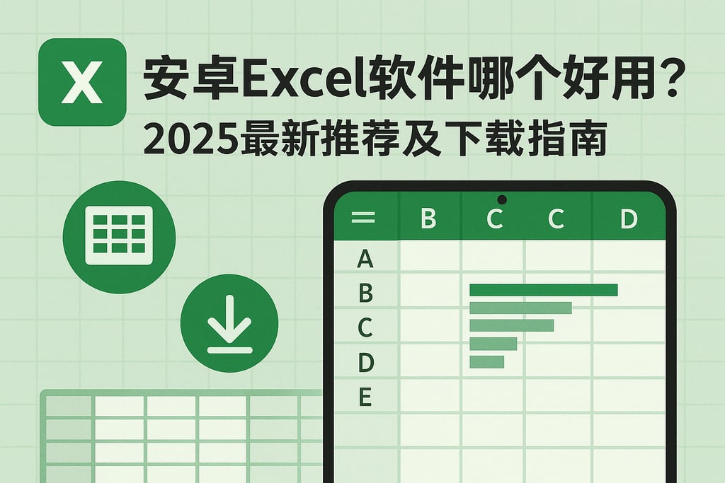 安卓excel软件哪个好用？2025最新推荐及下载指南