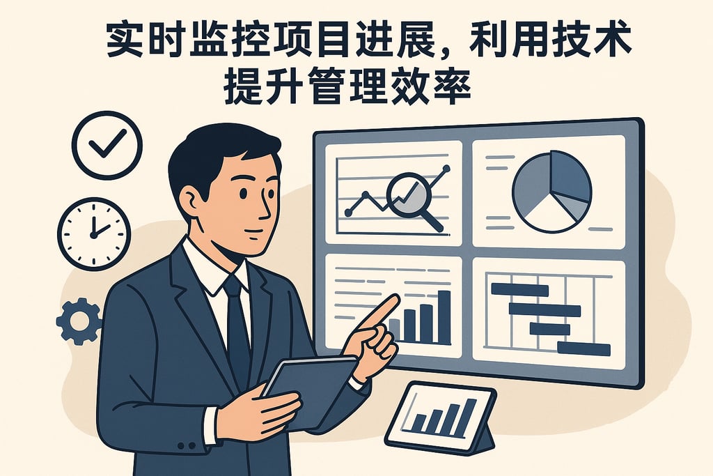 实时监控项目进展，利用技术提升管理效率