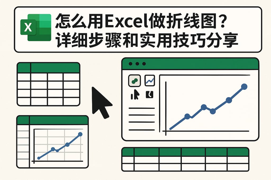 怎么用Excel做折线图？详细步骤和实用技巧分享